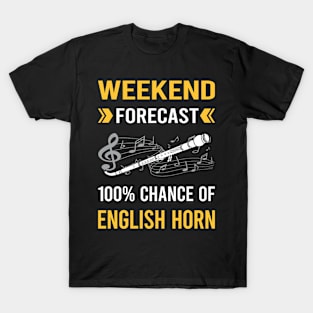 Weekend Forecast English Horn Cor Anglais T-Shirt